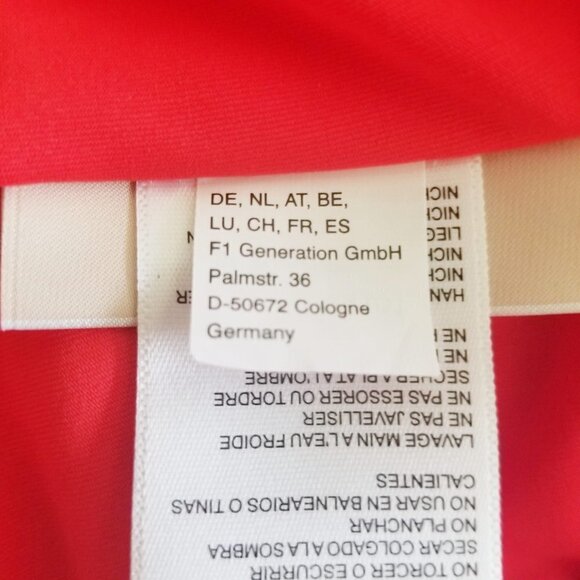 NWT Michael Kors POPPY Red Halter Blouson O-Ring One-Piece Swimsuit Sz. 6 - Picture 10 of 11